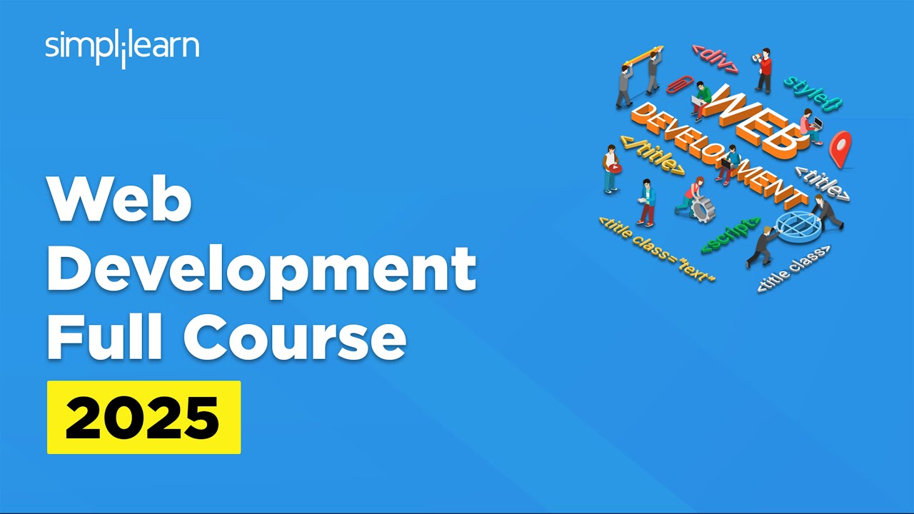 Web Development Full Course 2026 | Web Development Tutorial | Web Developer Course | Simplilearn
