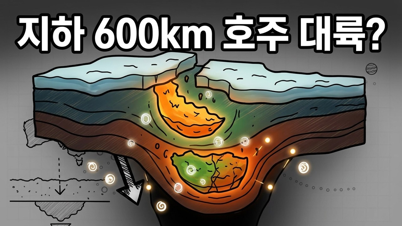 [한케스트]  지하 600Km 밑에 호주만한 대륙이? 섭입? | 2025년 발표 #잃어버린대륙 #네무리아 #무대륙