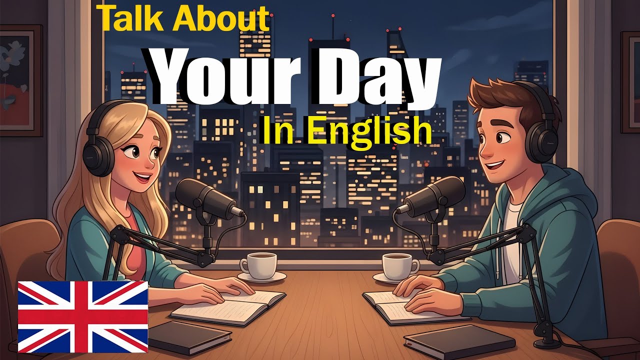 How to Talk About Your Day in English | Easy Speaking & Conversation Practice