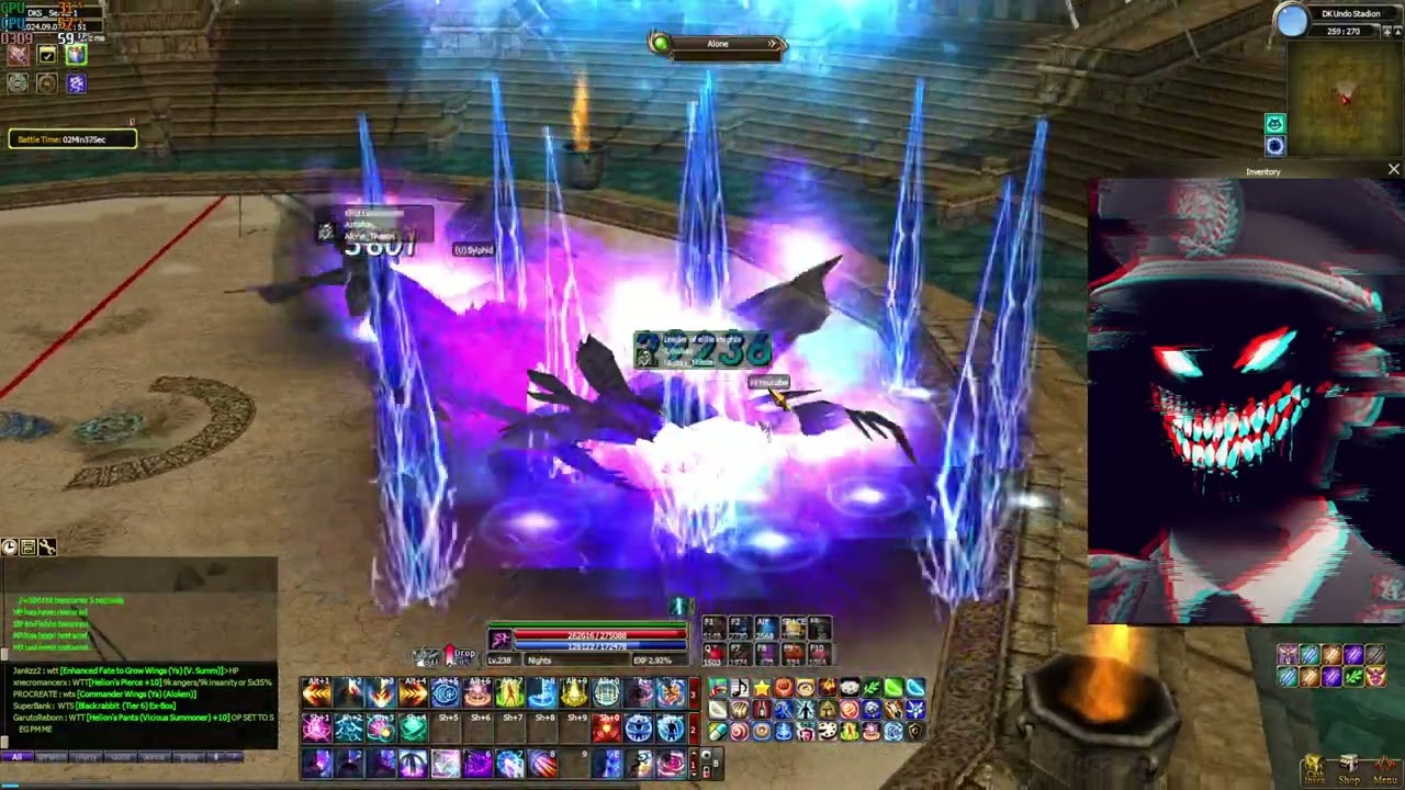 데카론(DEKARON) Wizard vs Alone End Game PVPs [Full Candy]