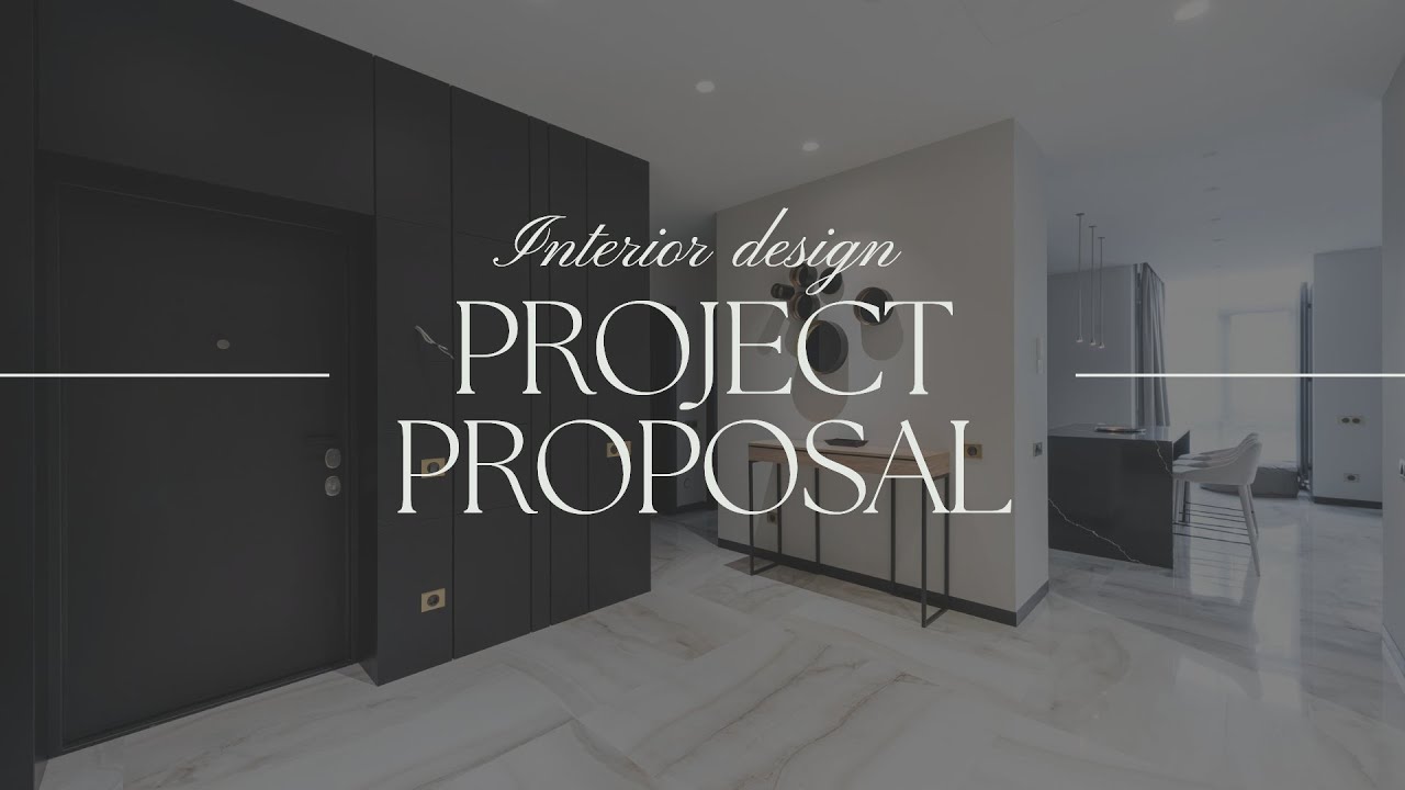 Get Ready for Your DREAM Project Proposal Presentation Interior Design |