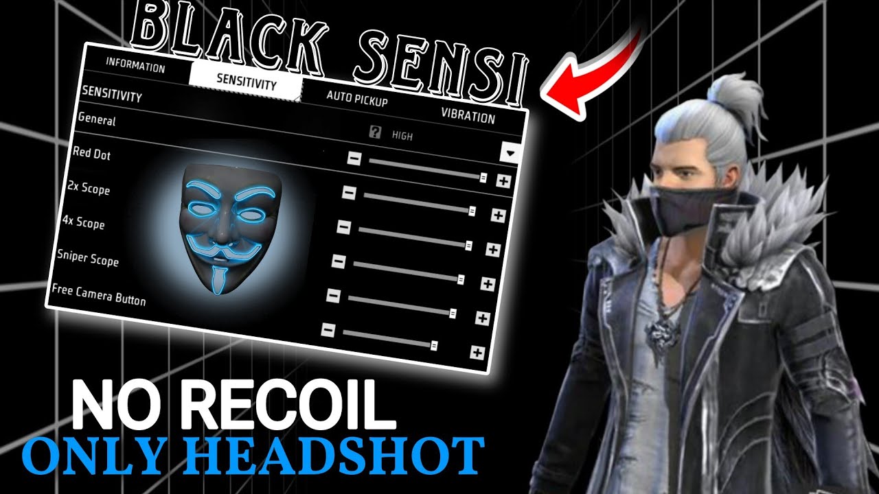 Free Fire Black Sensi | Free Fire Most Secret Sensitivity With Brazilian Player 🇧🇷