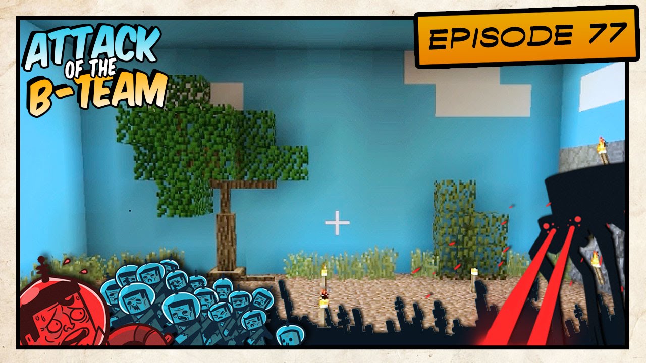 Minecraft - Attack of the B-Team! - Skeet Shooting Progress - E77