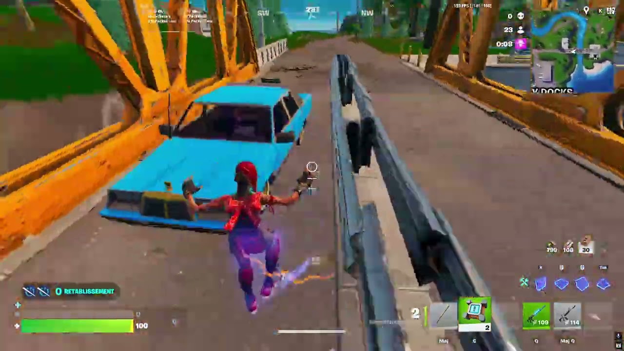 je joue a fornite recharge classe Jai essaye de passe platine 2 😱😱😱