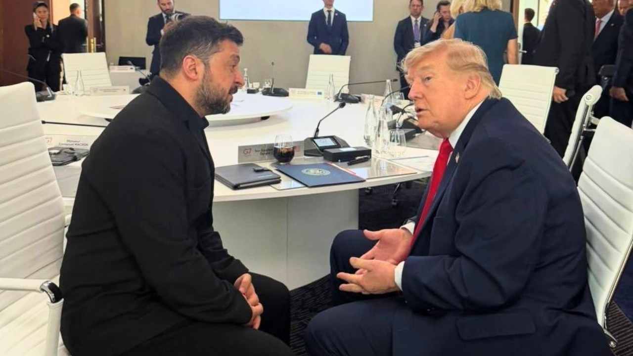 Трамп призывает к мирному соглашению между Россией и Украиной после встречи с Зеленским на G7