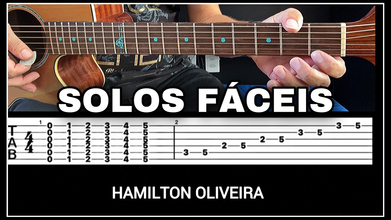 Aprenda Ler Tablatura para Fazer Solos Com Facilidade👍