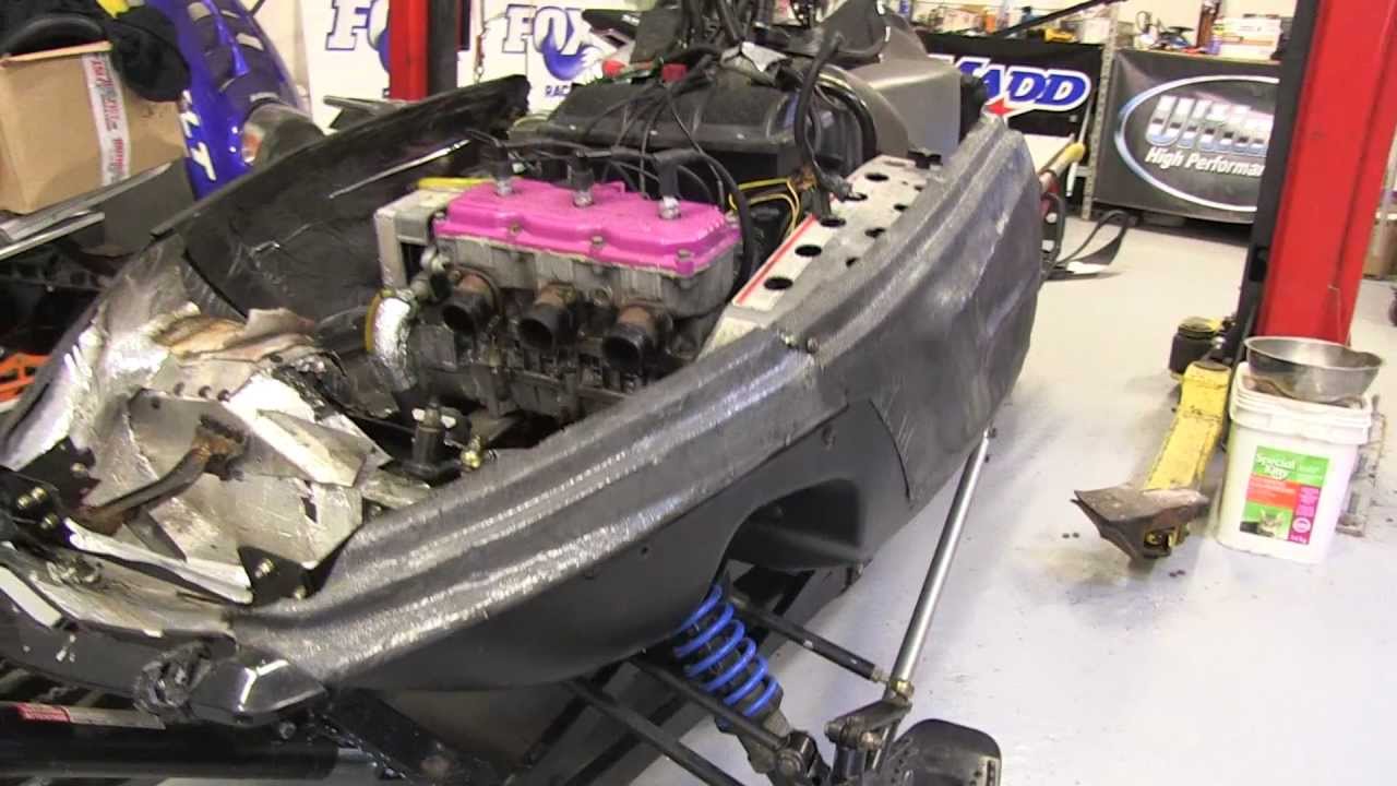 Trailing arm replacement, Polaris XLT mod sled 600 triple!  PowerModz!!