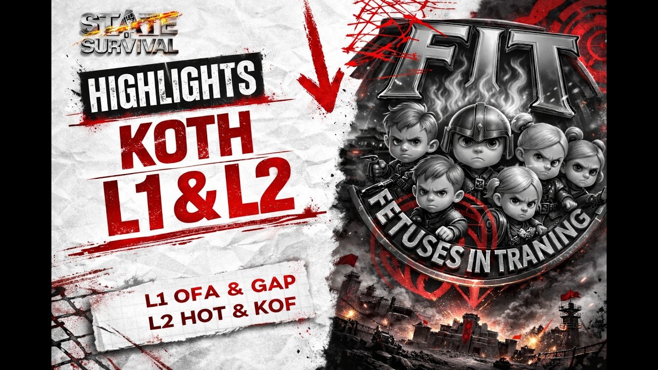 KOTH L1 & L2 15/2 | State of Survival