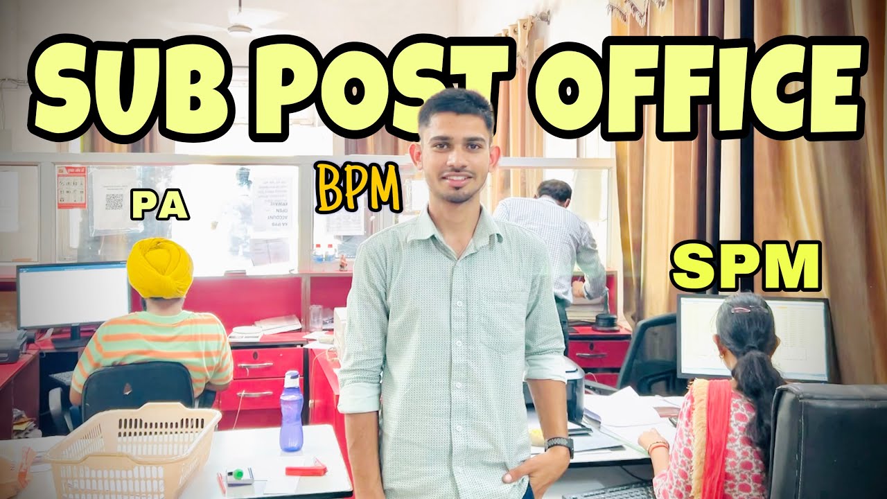 MY SUB OFFICE VLOG (S.O) | POST OFFICE GDS BPM ❤️