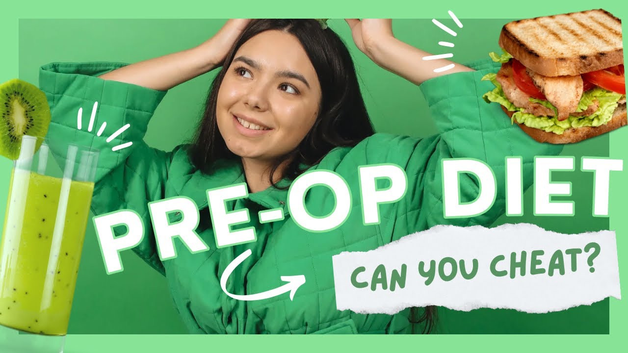 Pre-Op Diet for Weight Loss Surgery 🥛 What is it + Can you cheat? (Liquid / Protein Shake Diet)