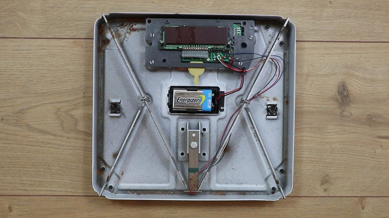 Electronic Bathroom Scales Teardown