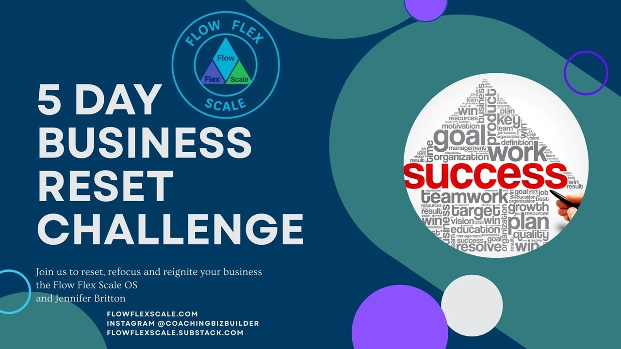 Day 2 Business Reset Challenge What's Your Offer