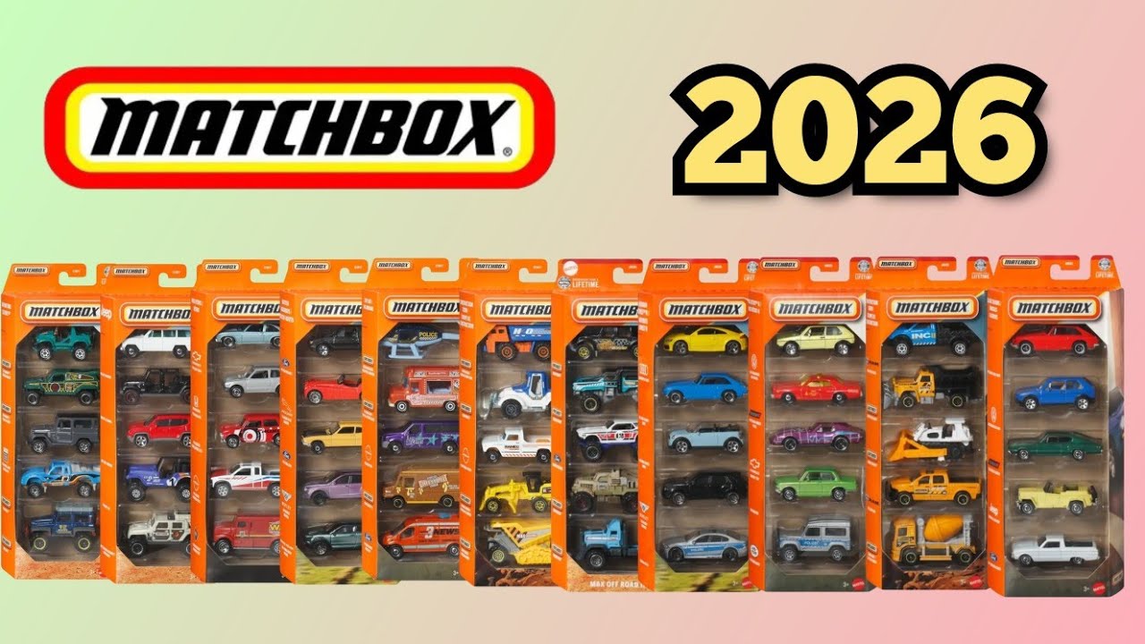 Matchbox 5 Packs 2026 