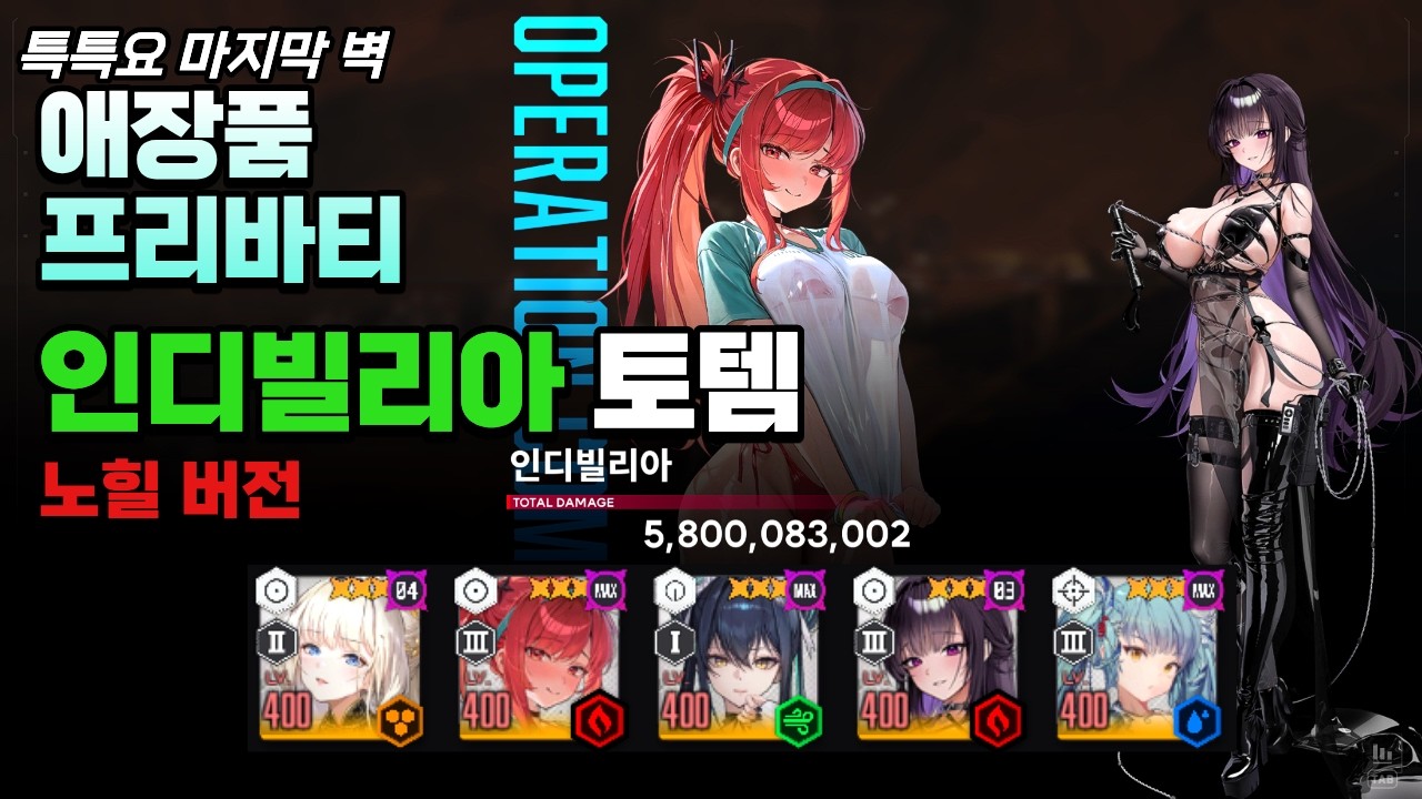 [니케] 애장품 프리바티 이상 개체 요격전 : 인디빌리아 / [Nikke] Anomaly Interception: Indivilia