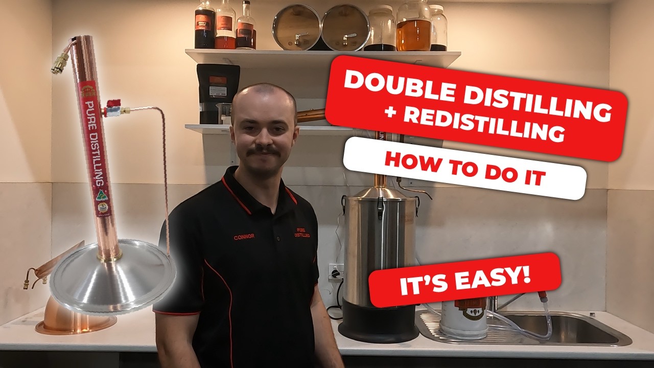 Двойная дистилляция и повторная дистилляция с использованием конденсаторов для получения чистого ...