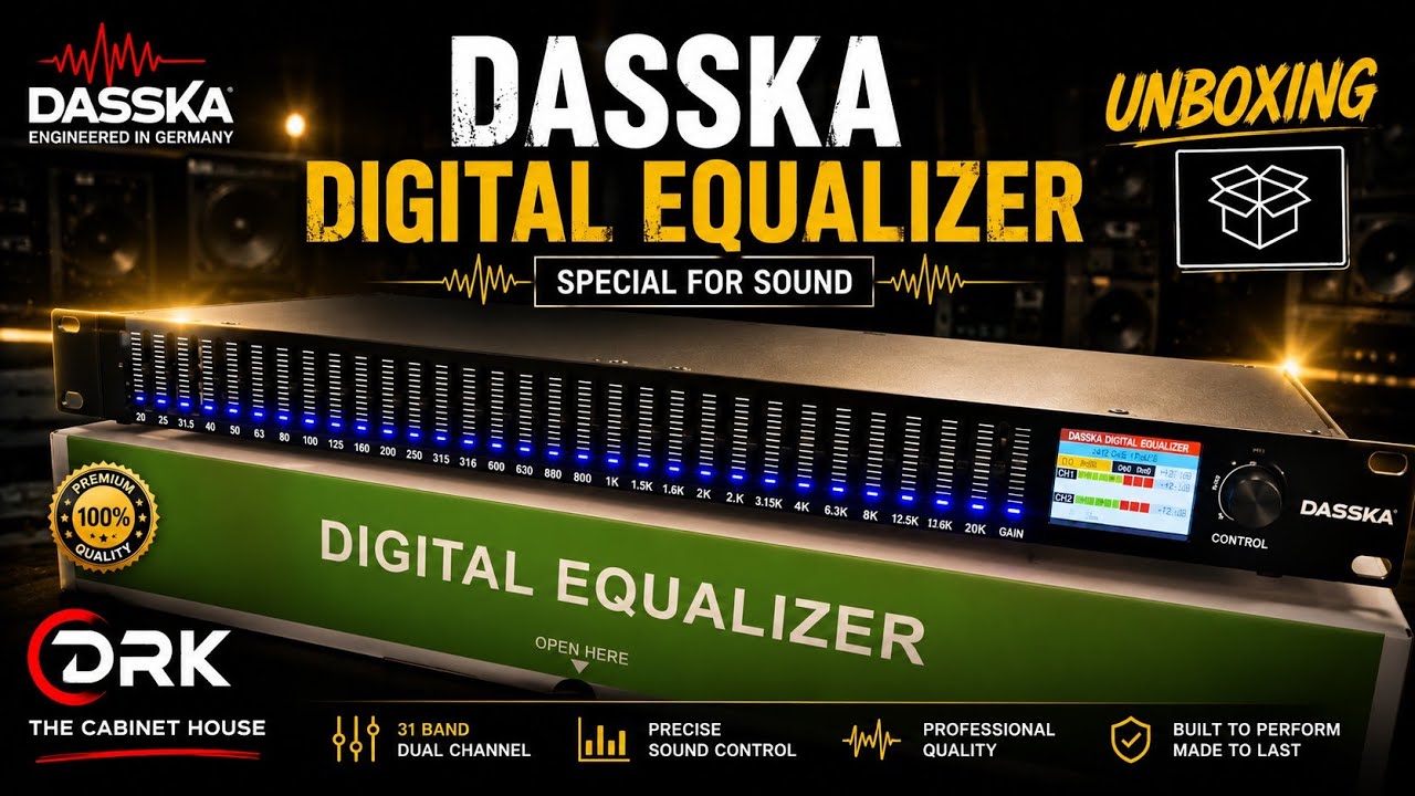 Digital  Equlizer 887 Dasska Drk The Cabinet House 