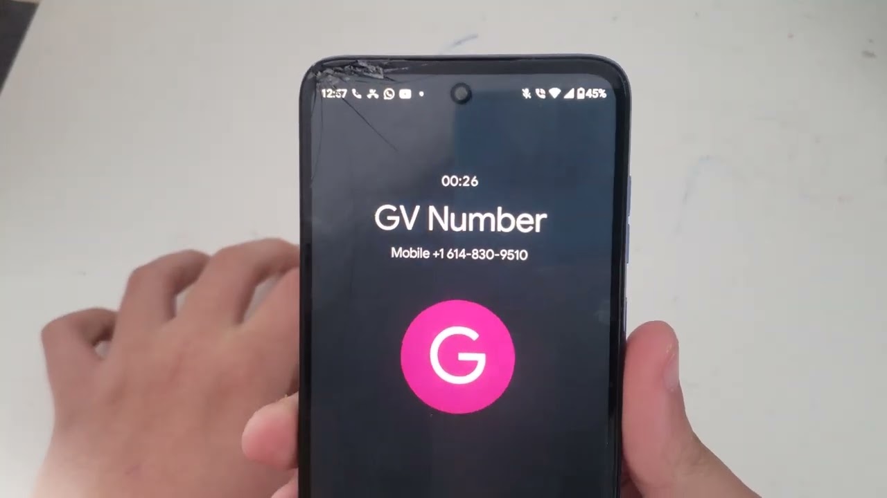 Motorola moto g play 2024 incoming call (4K)