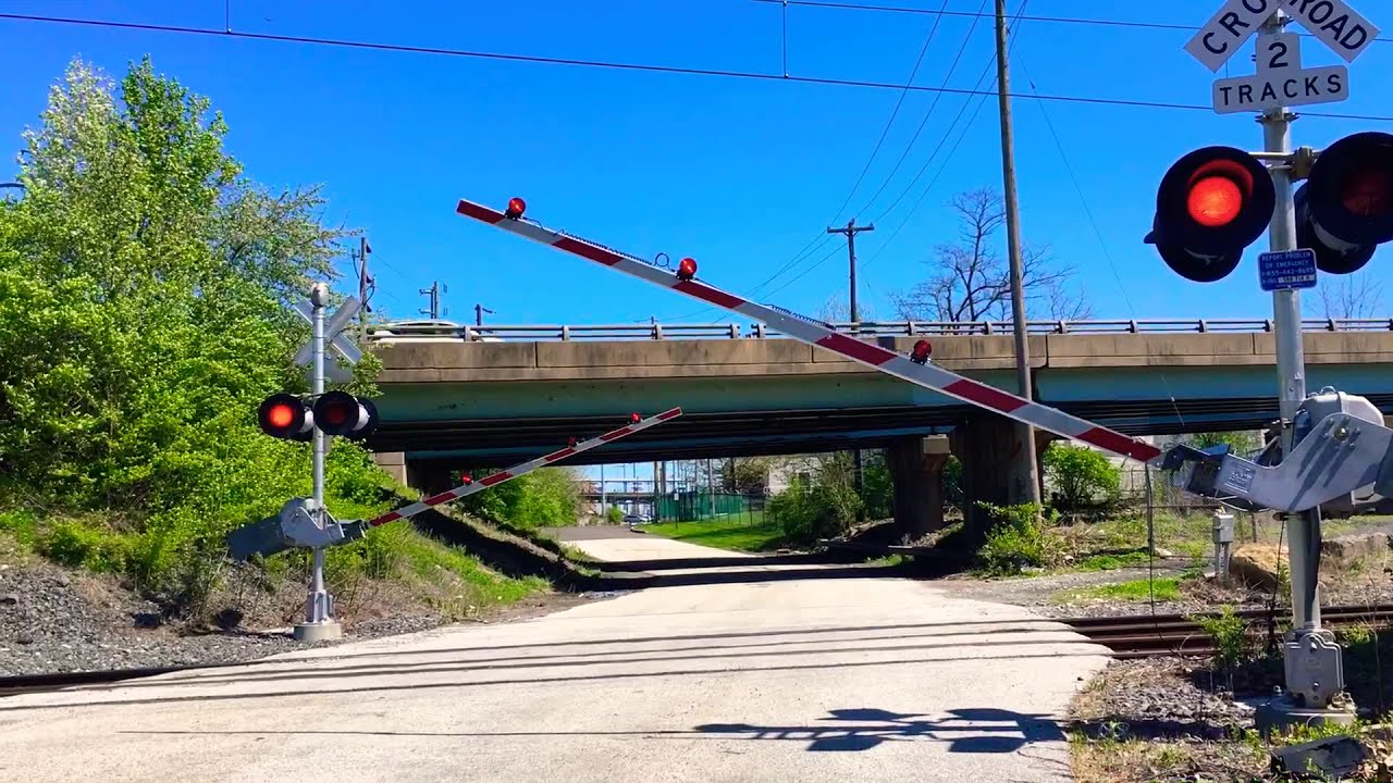 Washington Avenue Railroad Crossing, Norristown, PA.