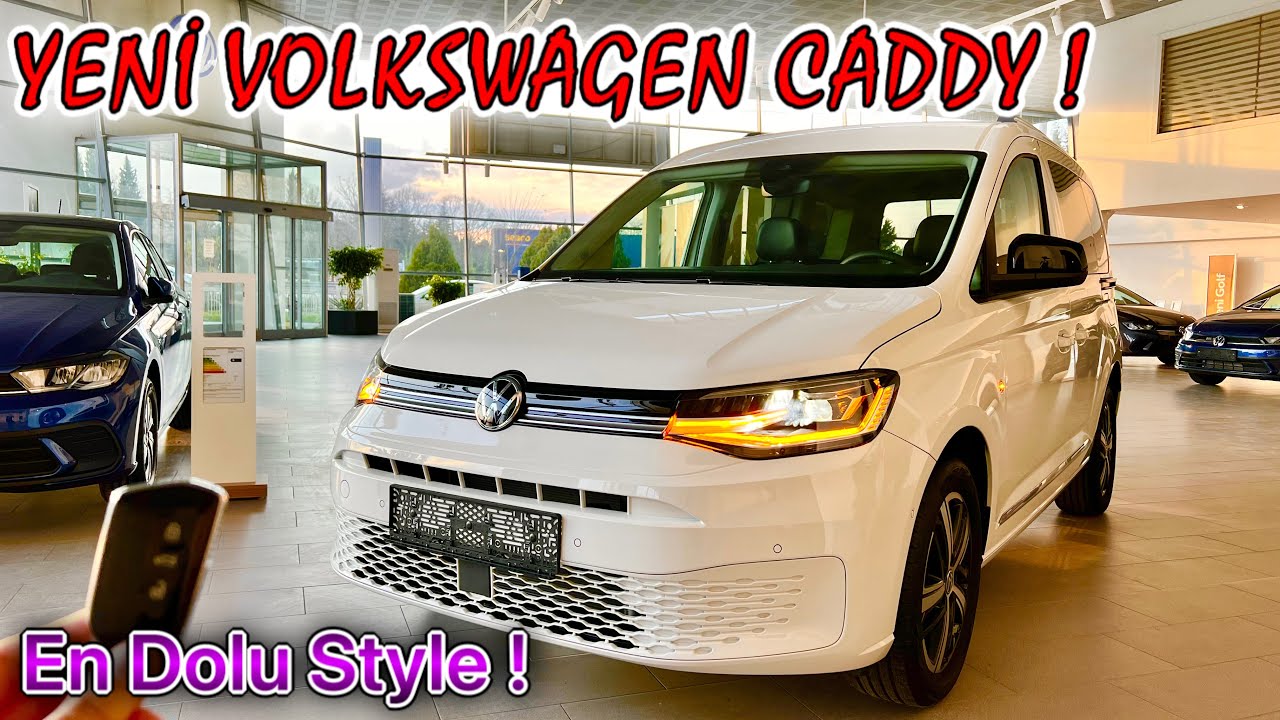 TESLA TİPİ EN DONANIMLI TİCARİ ! | YENİ VOLKSWAGEN CADDY ! | STYLE PAKET | 2.0 TDI 122HP