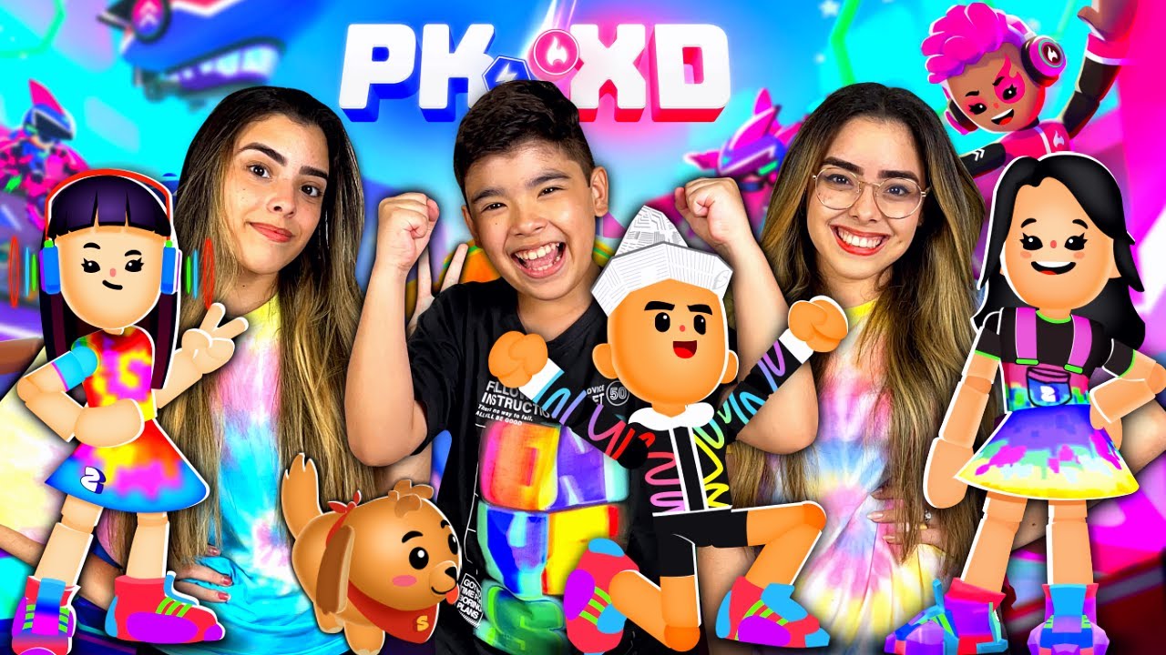 VIRAMOS PERSONAGENS OFICIAIS DO PK XD !!!