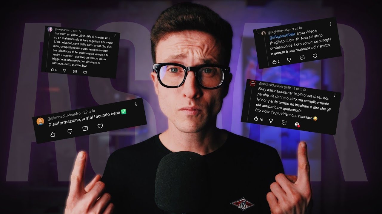 RISPONDO AGLI INSULTI | ASMR ITA