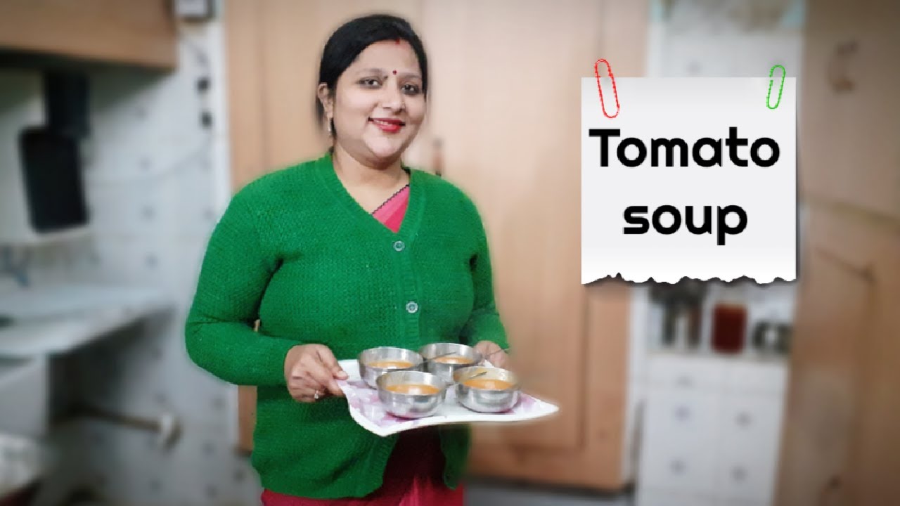 टोमेटो सूप रेसिपी । Tomato soup recipe। ankita ki duniya