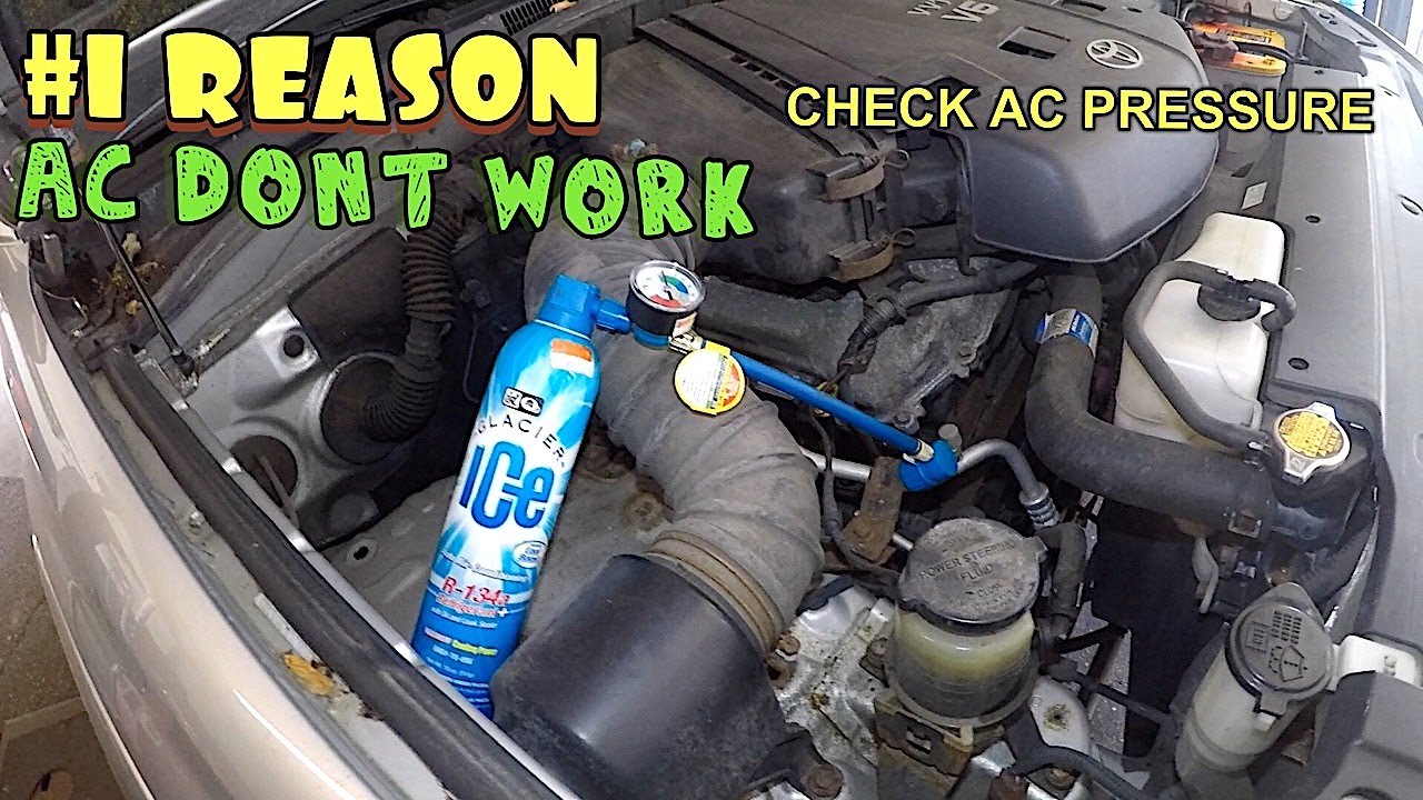 How to check if you cars AC has GAS