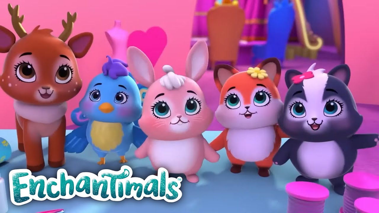Enchantimals Glam Party | Cutest Bestie Moments