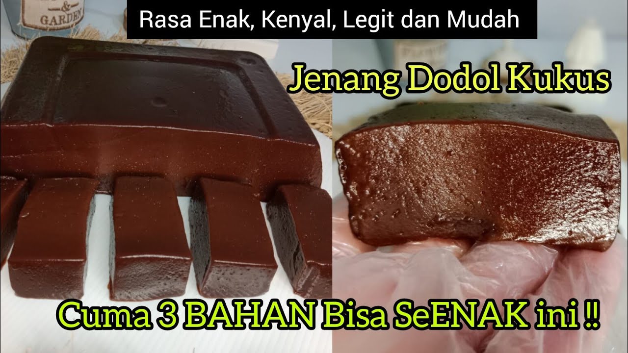 Baru Tau Kalau Bikin Dodol Ketan Bisa Semudah Ini,Gak Lama Cukup Aduk Dan Kukus!!/Jenang Dodol Kukus