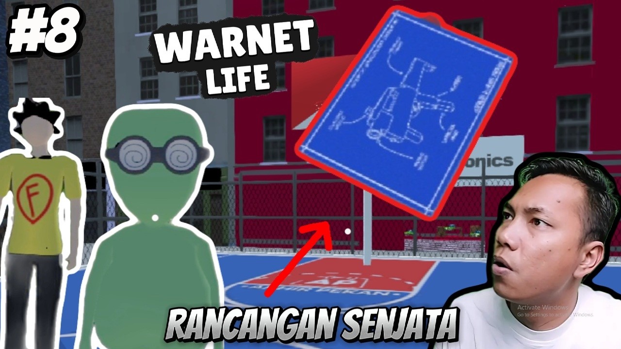 Mencari Blueprint Senjata berbahaya‼️WARNET LIFE | Part 8 #WarnetLife #GameAndroid