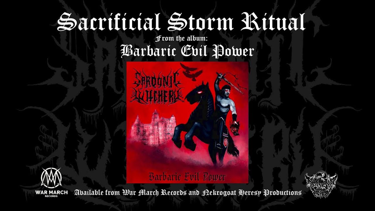 SARDONIC WITCHERY - “Sacrificial Storm Ritual” Official Video Clip 2024