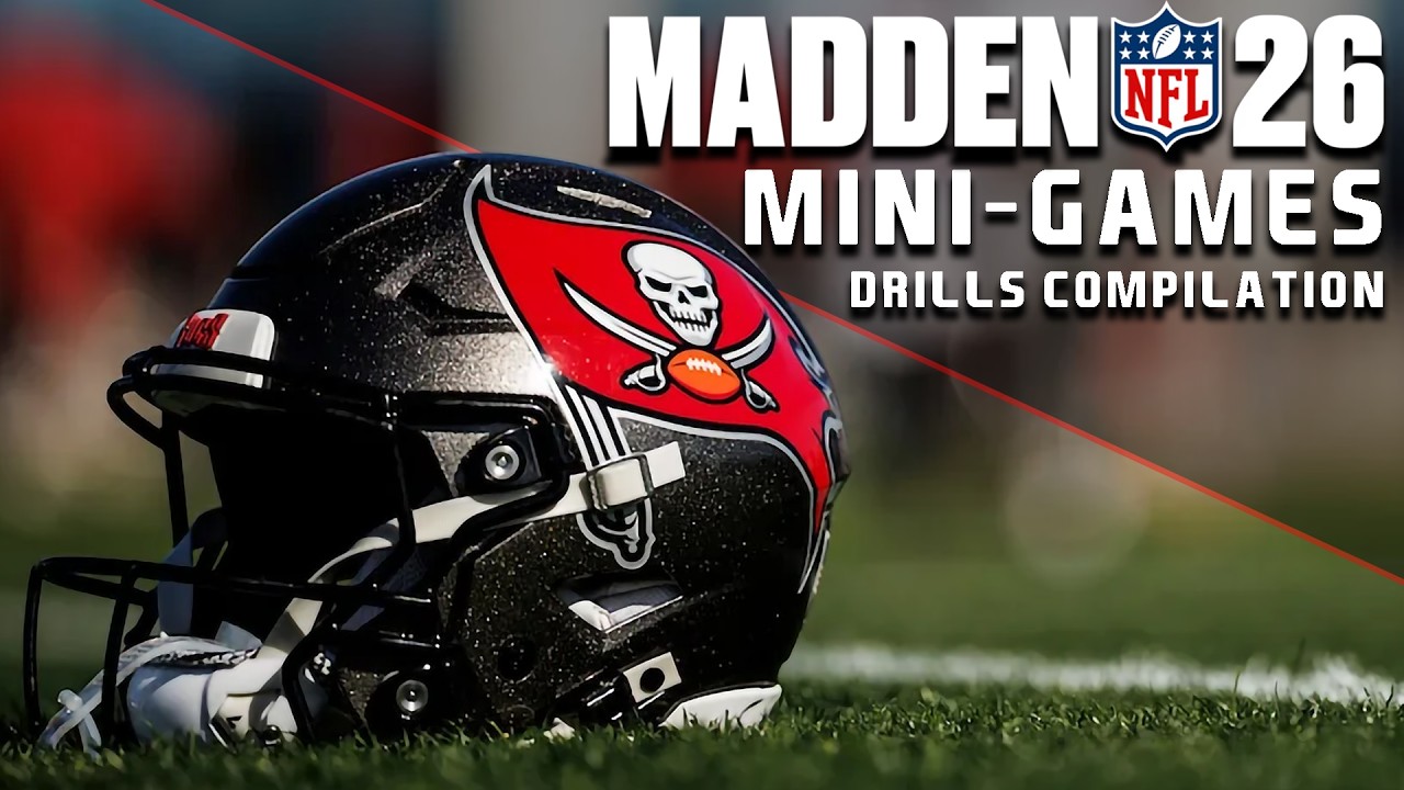 Madden NFL 26 | Mini-Game Drills Compilation (Passing, Rushing, Defense & More)
