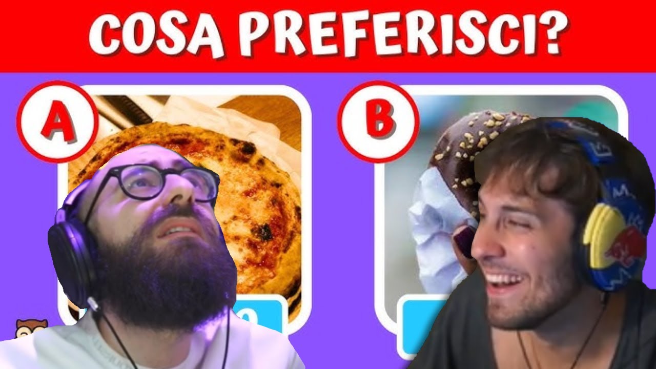 BLUR - PREFERIRESTI: Dolce o Salato? con il Marzone