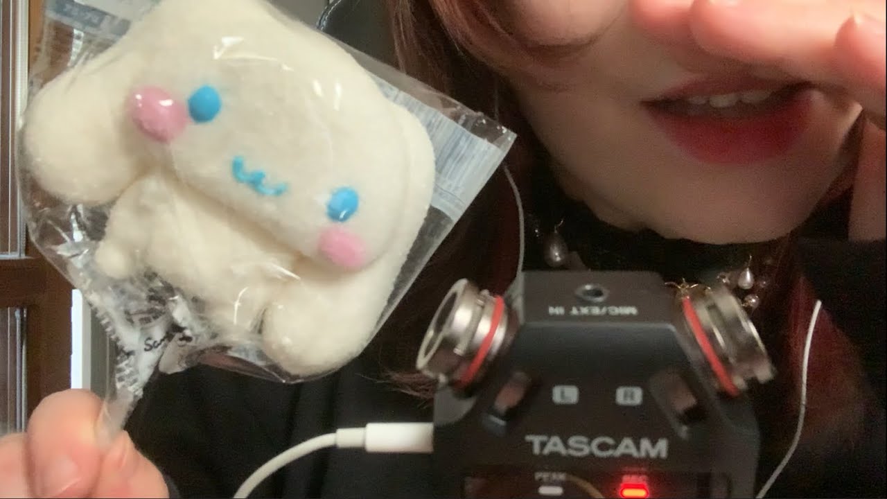 ASMR CINNAMOROLL MARSHMALLOW EATING // First Video after Months