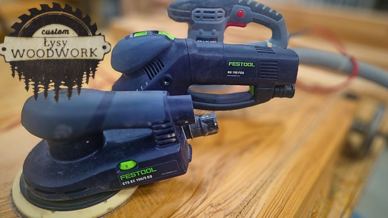 Pogadajmy trochę o szlifowaniu. Festool Rotex ETS EC 150/5 3M Cubbitron