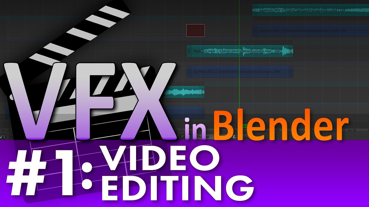 Blender VFX Tutorial #1: Video Editing #b3d