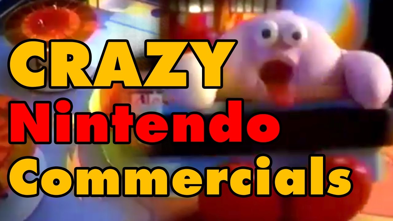10 БЕЗУМНЫХ рекламных роликов Nintendo