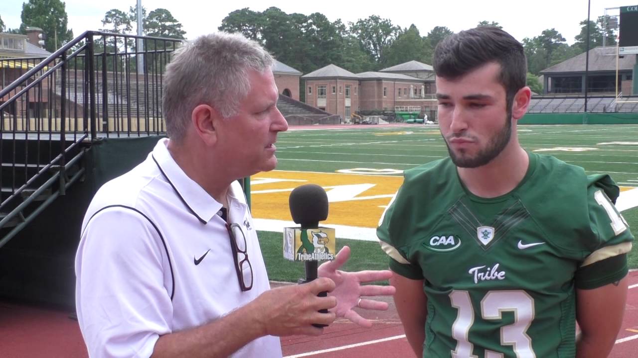 2016 Tribe Football Media Day - Nick Dorka, Jr.
