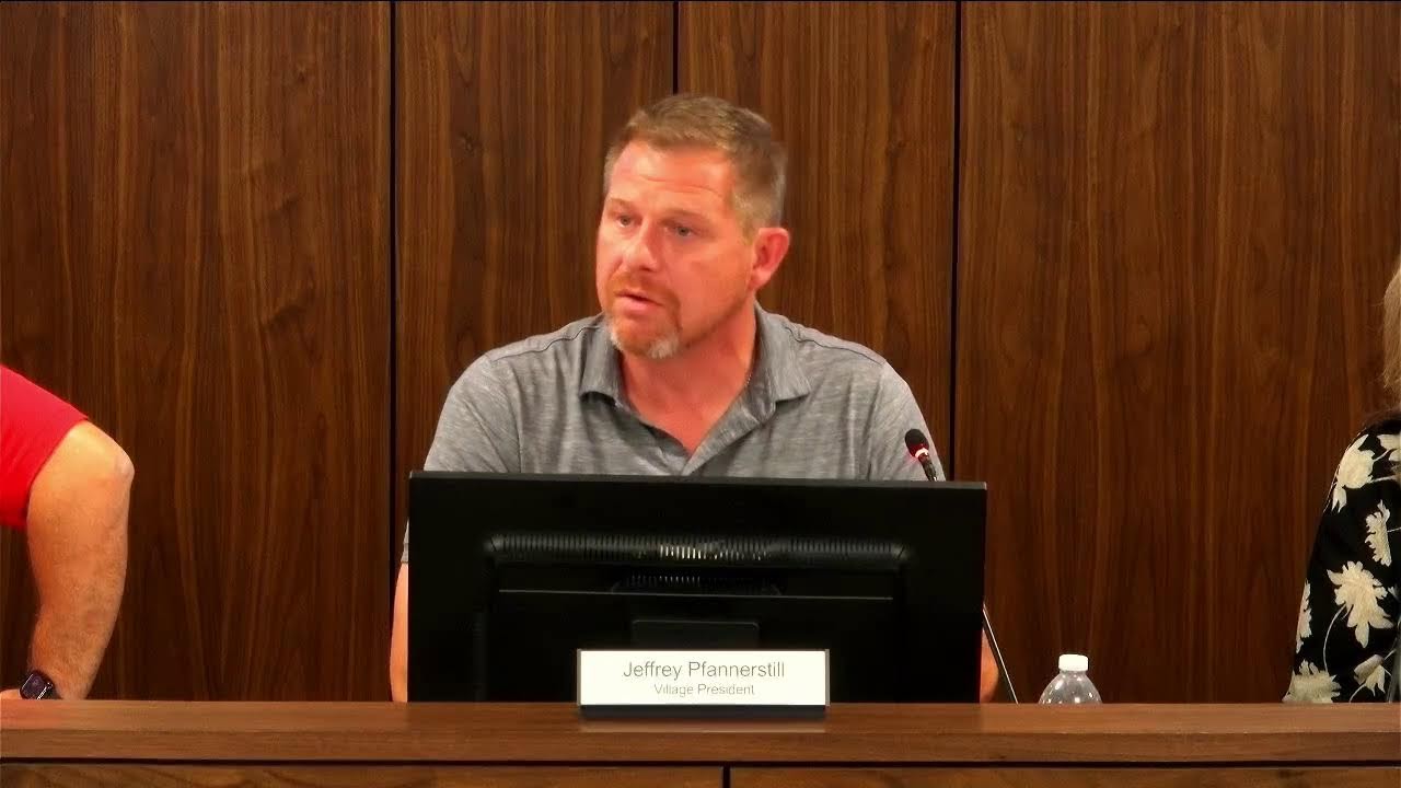 August 11, 2025 Hartland Village Board Meeting