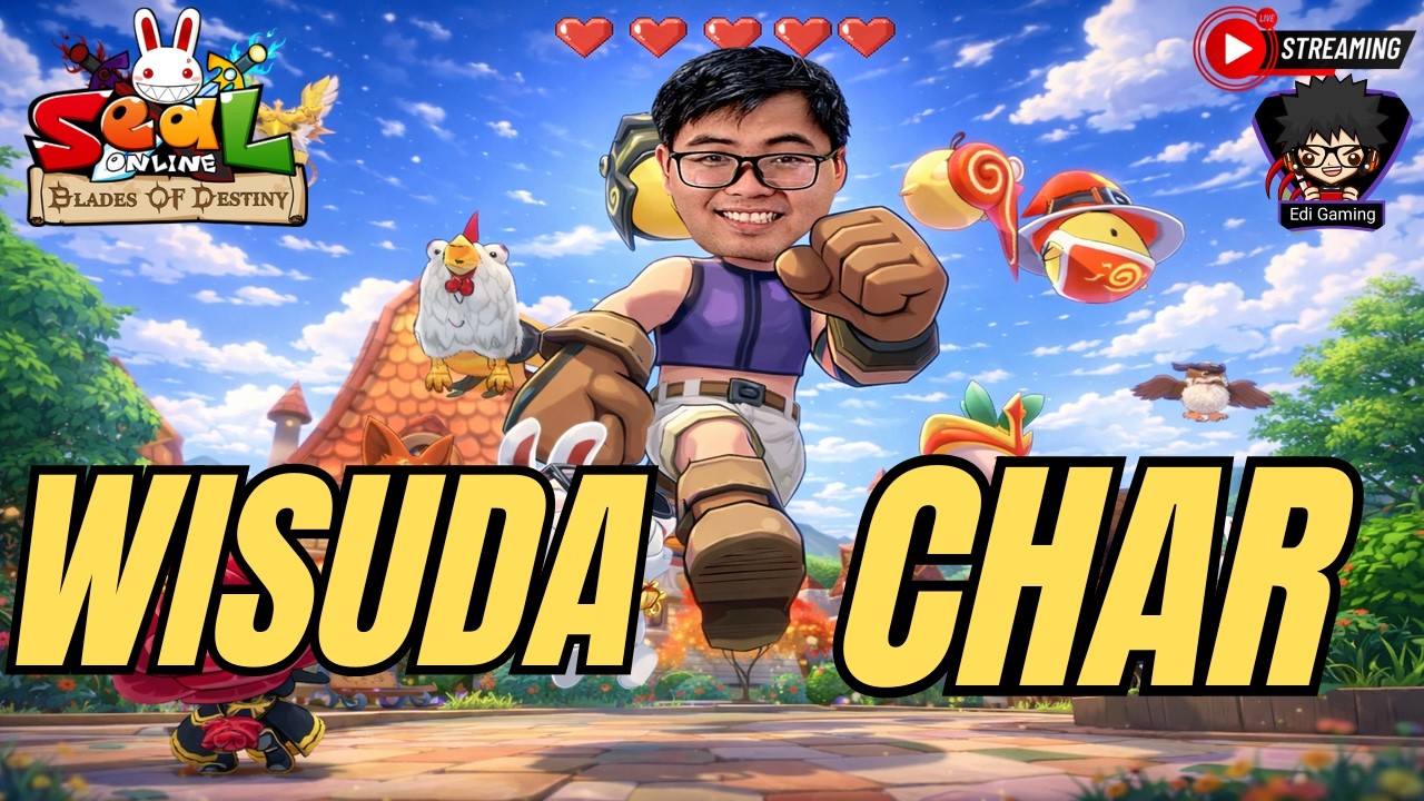 [Seal Online BOD] 🔴Daily Rutin dan Wisudakan Char Gambler #mediashareonn #sealonline