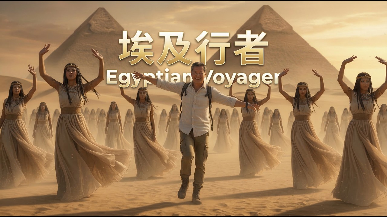 “Egyptian Voyager”《埃及行者》｜A Cinematic Travel Song Through Time and the Nile