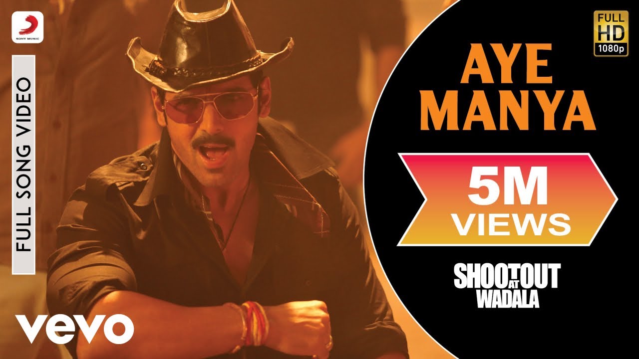 Aye Manya Full Video - Shootout At Wadala|John Abraham,Tusshar Kapoor|Adnan Sami,Shaan