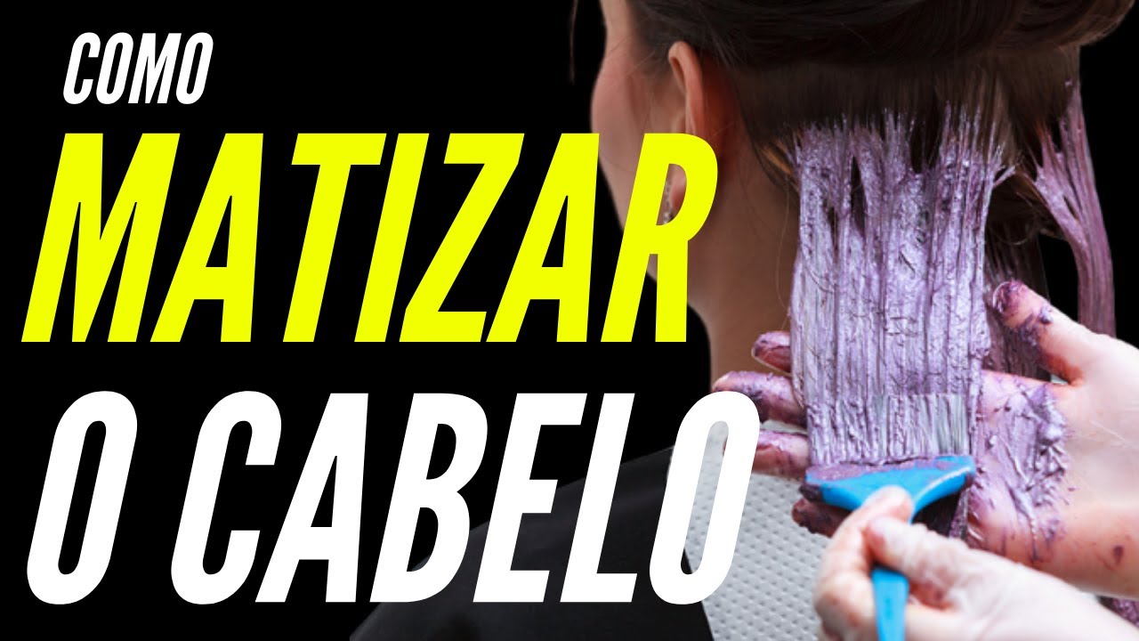 COMO MATIZAR O CABELO - DO LARANJA AO LOIRO PLATINADO