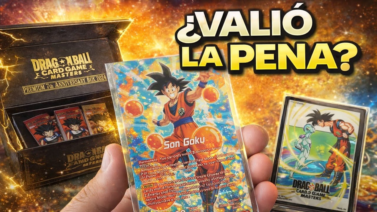 Premium Anniversary Box 2024 (7° Aniversario) | Unboxing + Review Dragon Ball Super Card Game