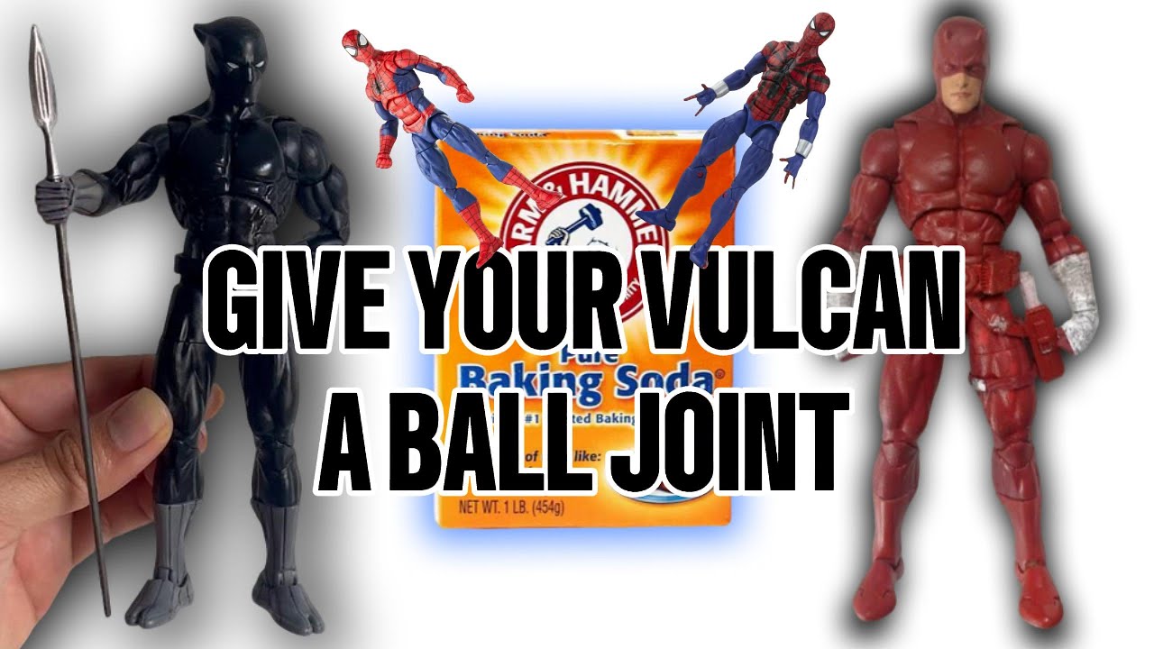 VULCAN TORSO BALL JOINT TUTORIAL HOW I MADE MY CUSOTM MAXIMUM SEIRES DAREDEVIL