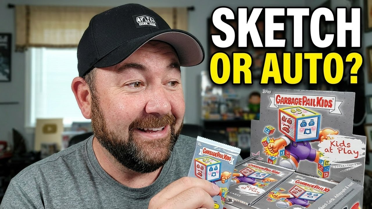 GPK Kids at Play Hobby Box Rip! 💩 Can We Pull a Sketch or Autograph?!