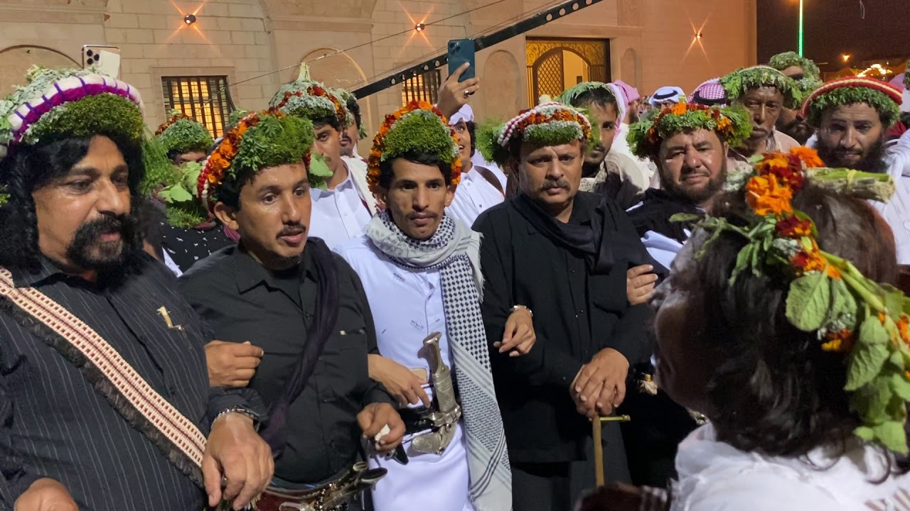 تكثيرة صف بلغازي عند قحطان في حفل زواج الشاعر/ عبدالله بن قطيم القحطاني