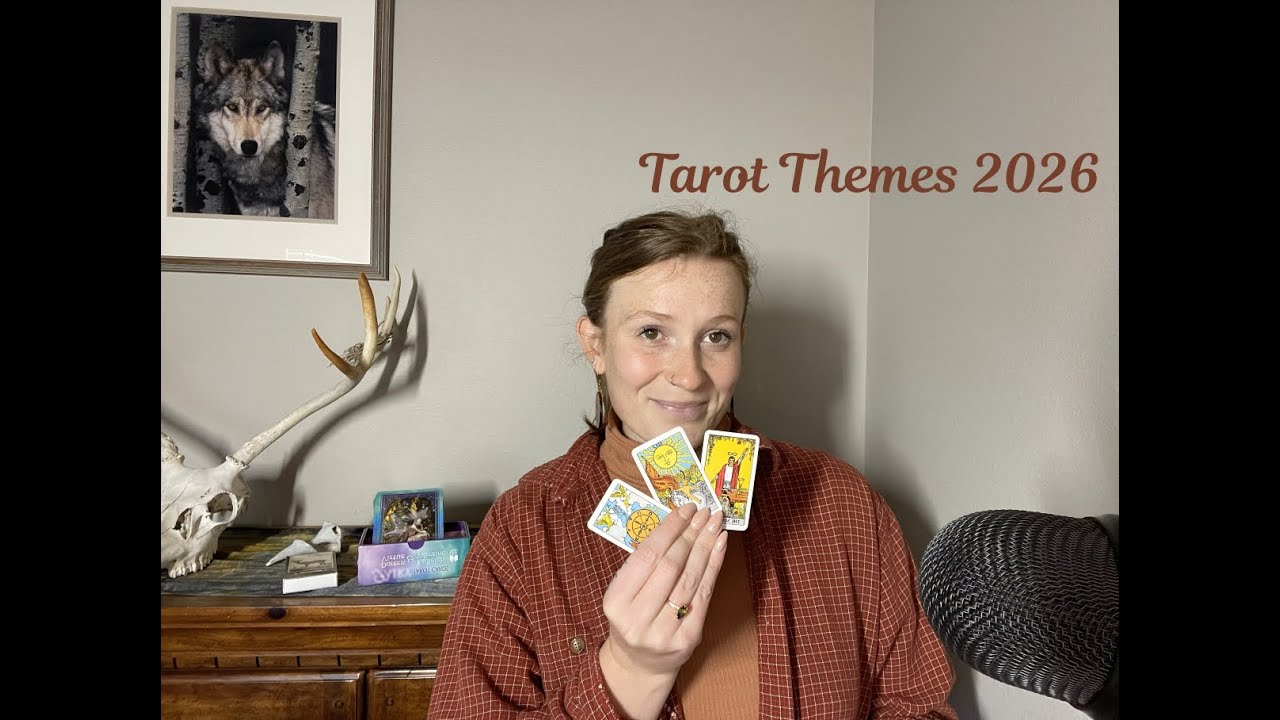 ASMR ✨ Tarot Themes of 2026 🔮(tarot archetypes of the year, tarot reading for the year ahead) 