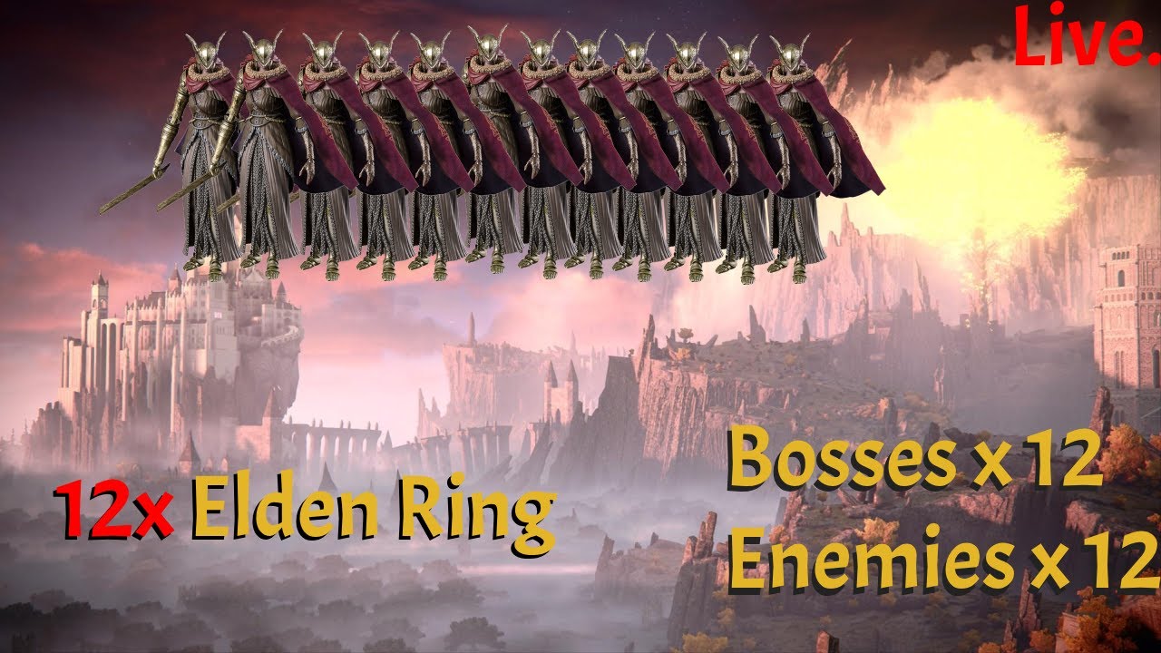 Elden Ring 6x Bosses and Enemies but They are Completely Randomized