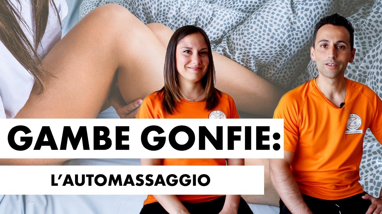 AUTOMASSAGGIO PER GAMBE GONFIE E PESANTI spiegato dal massofisioterapista | ForumSalute⁣